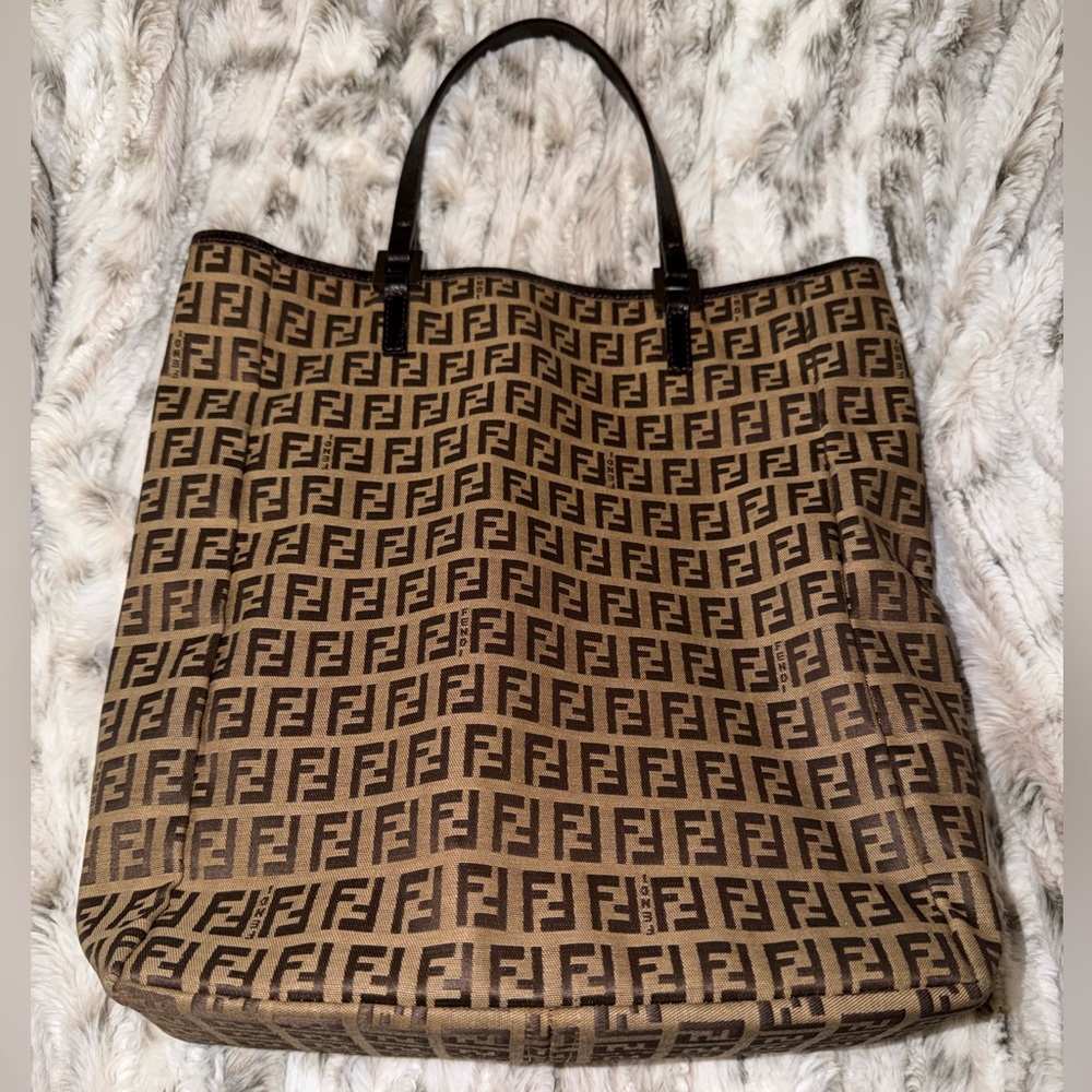 Fendi Zucchino FF Tote